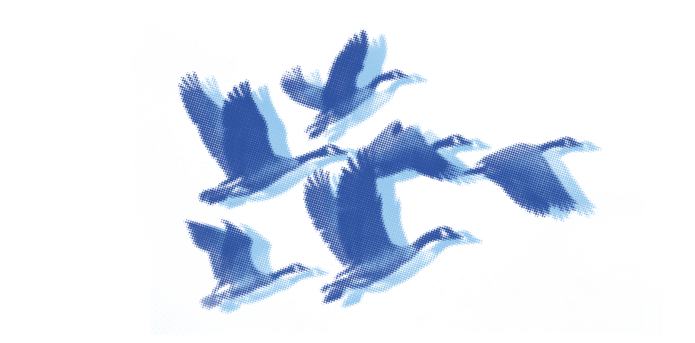 Blue Drawing