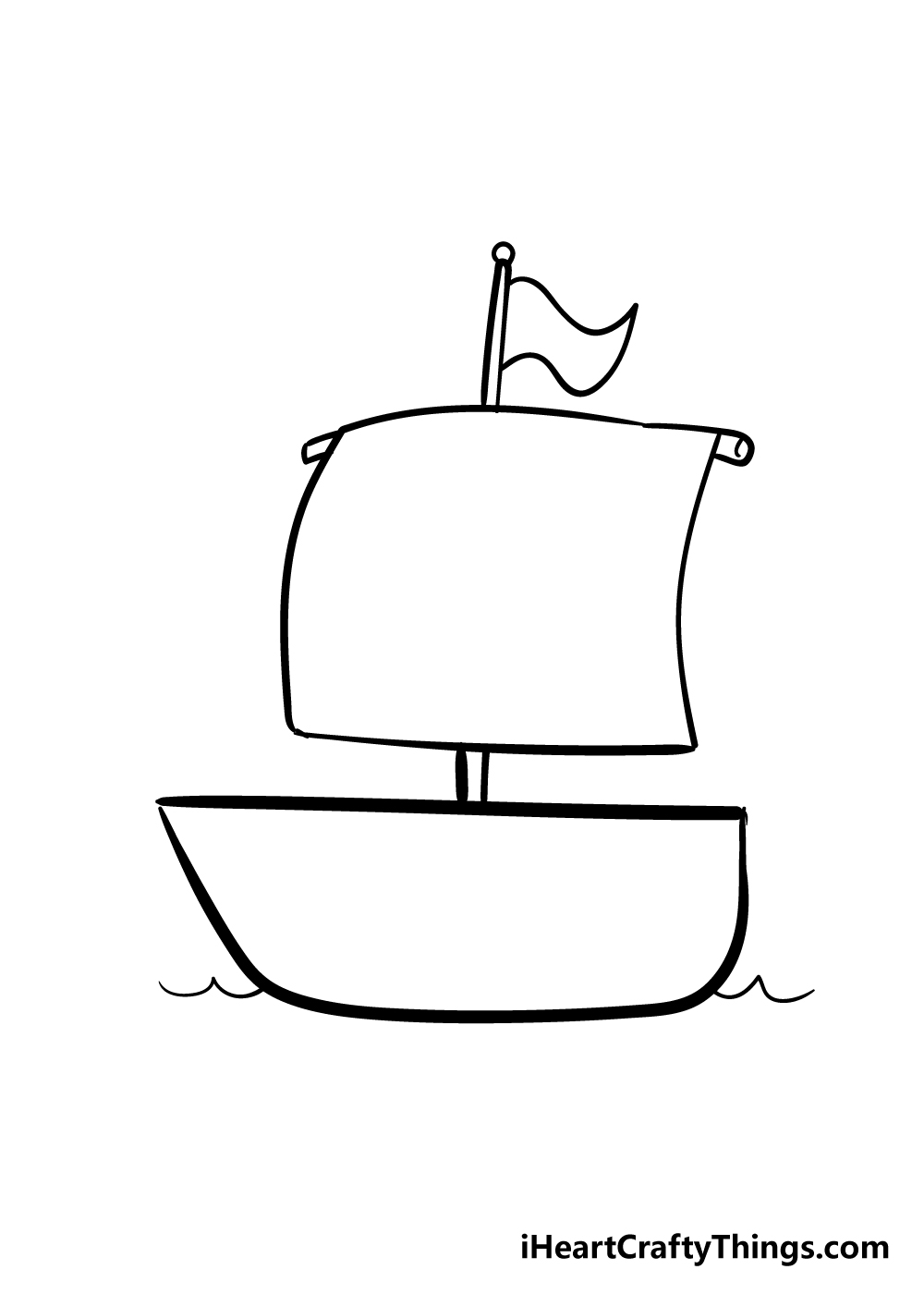 Boat Simple Drawing Amazing
