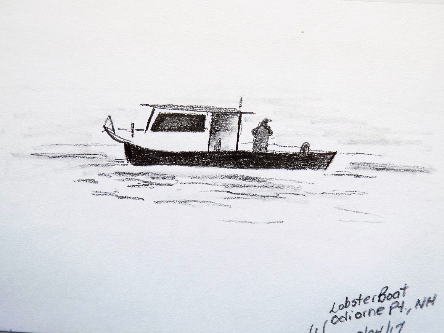 Boat Simple Drawing Image
