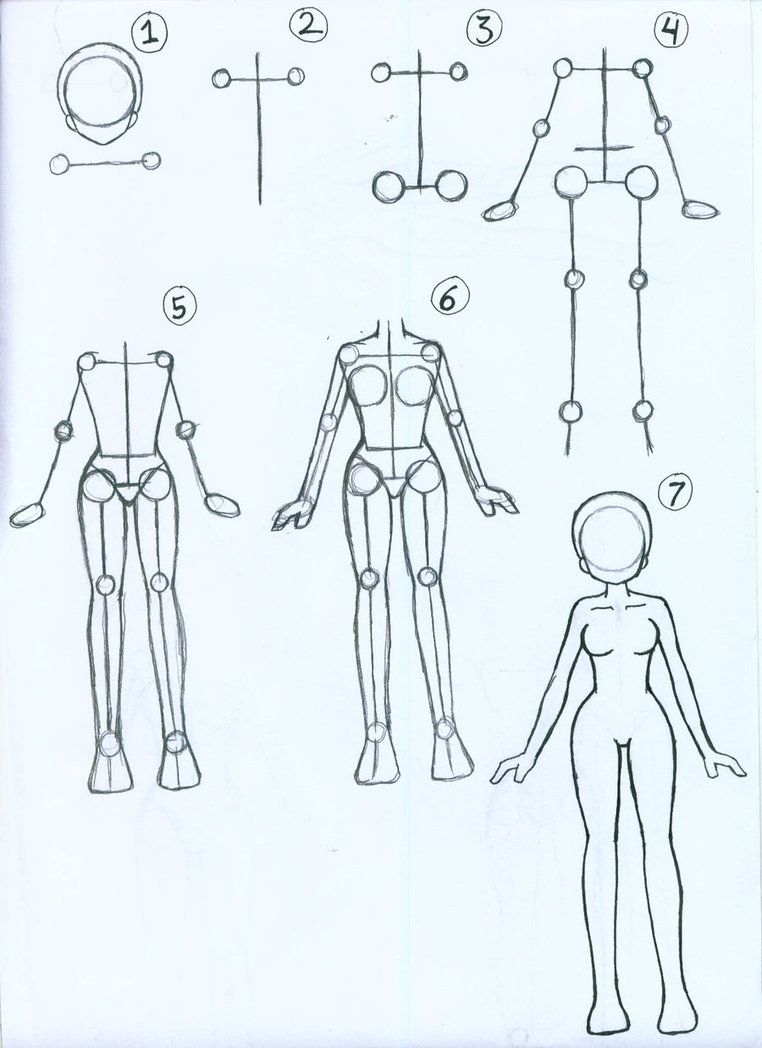 Body Anime Drawing Images