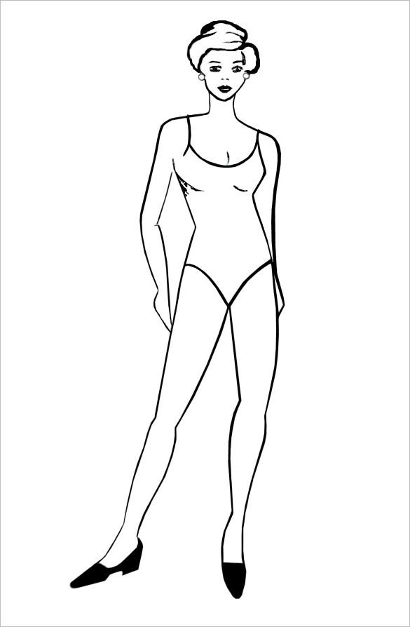 Body Outline Drawing Picture