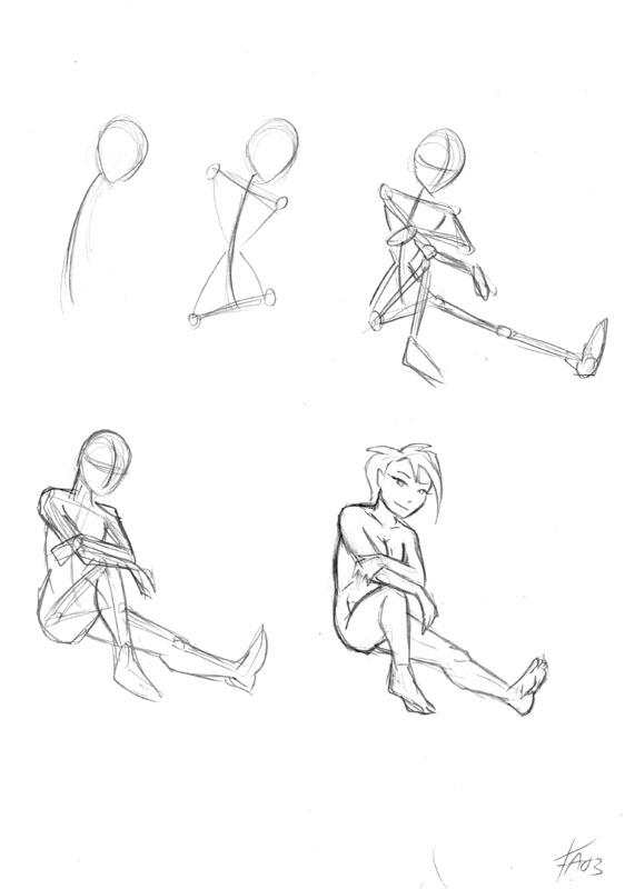 Body Posture Drawing Amazing