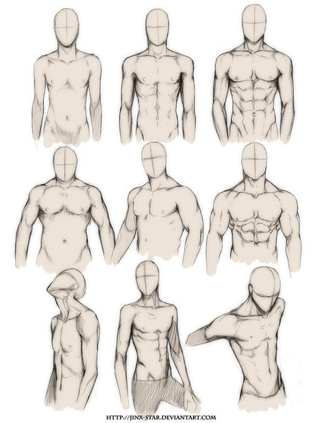 Body Reference Drawing High-Quality