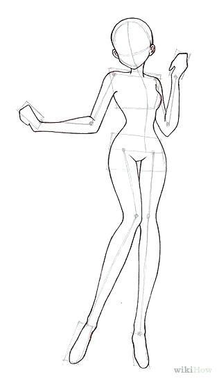 Body Template Drawing Realistic