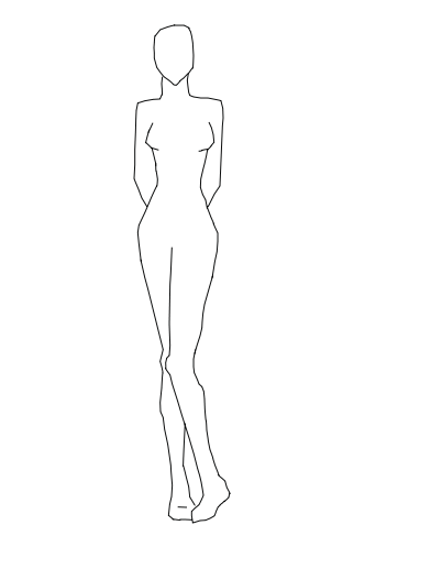 Body Template Drawing