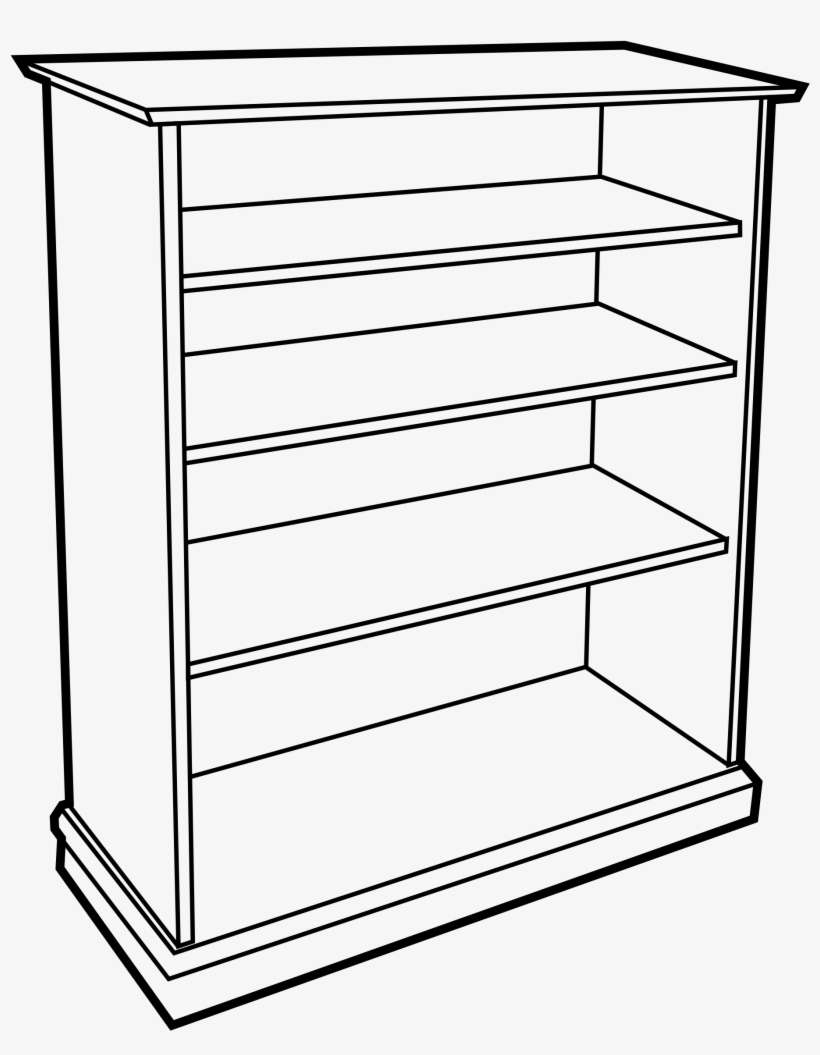 Bookshelf Drawing Photo