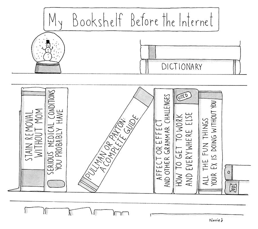 Bookshelf Drawing Realistic