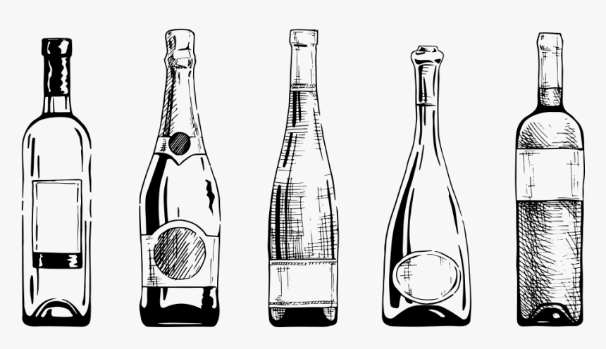 Bottle Drawing Image