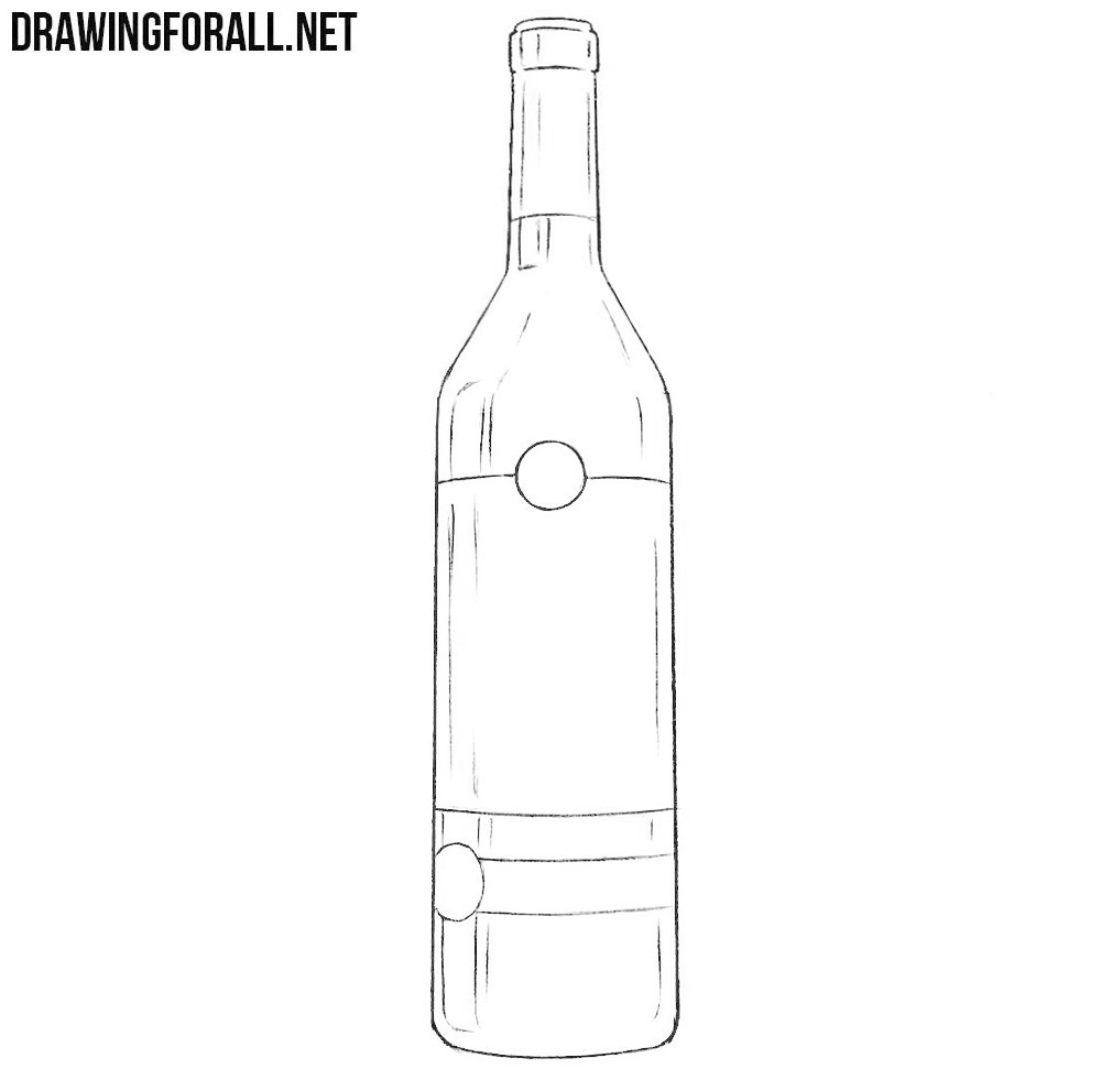 Bottle Drawing Images