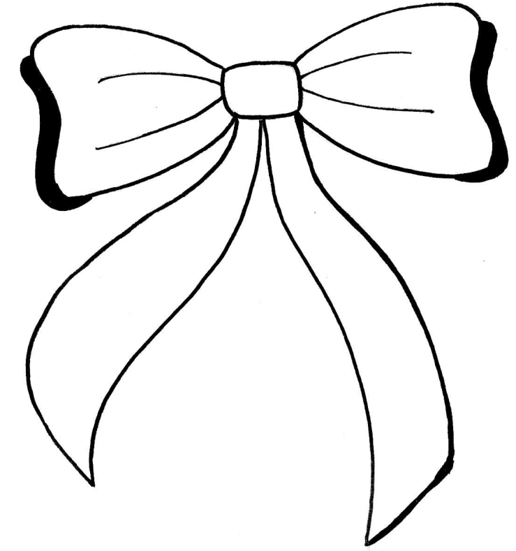 Bow Tie Drawing Image