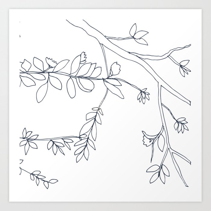 Branches Drawing Creative Art