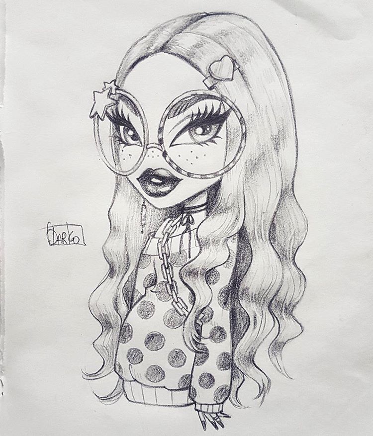 Bratz Doll Drawing Picture