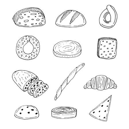 Bread Drawing Image
