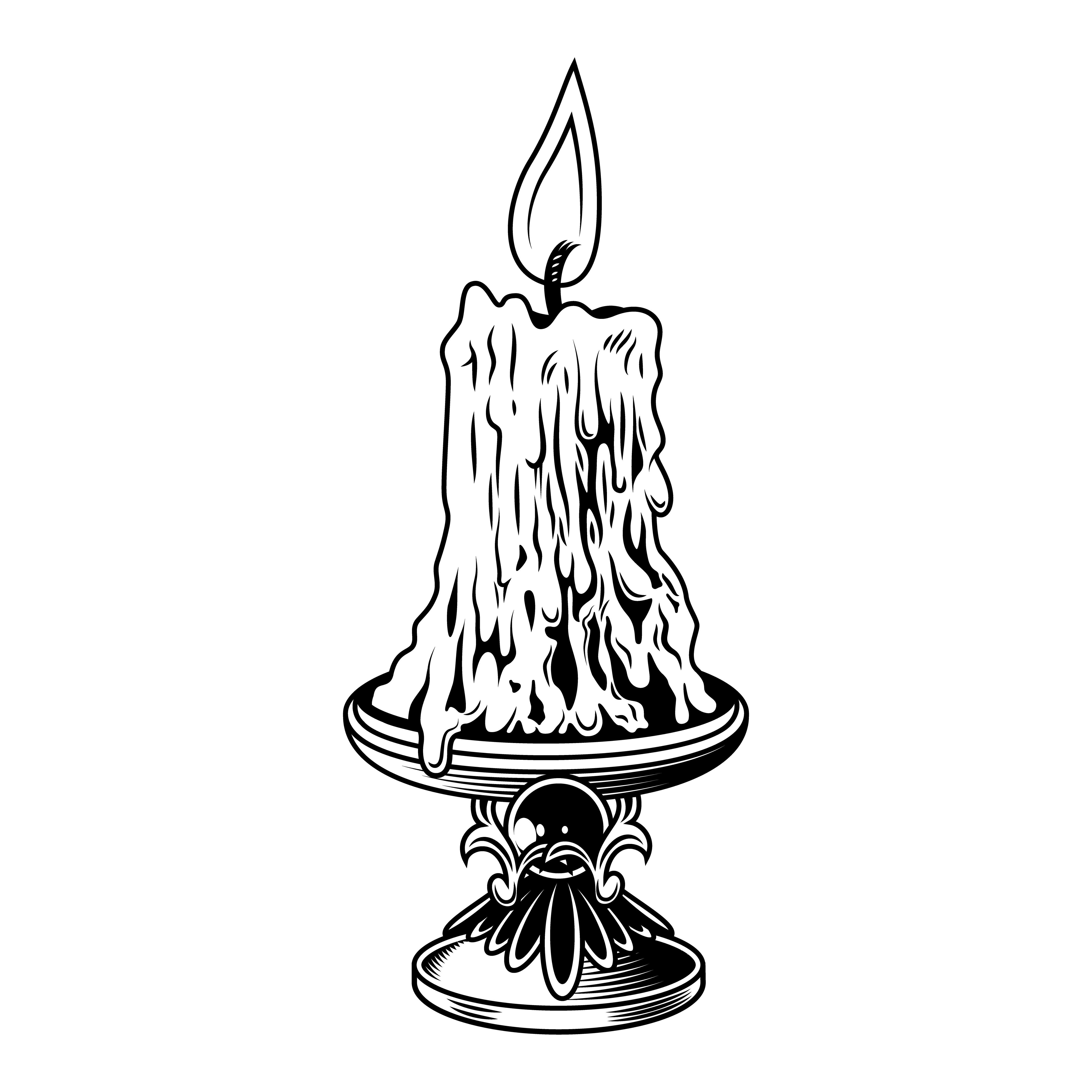 Candle Drawing