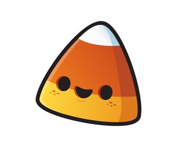 Candy Corn Drawing Image
