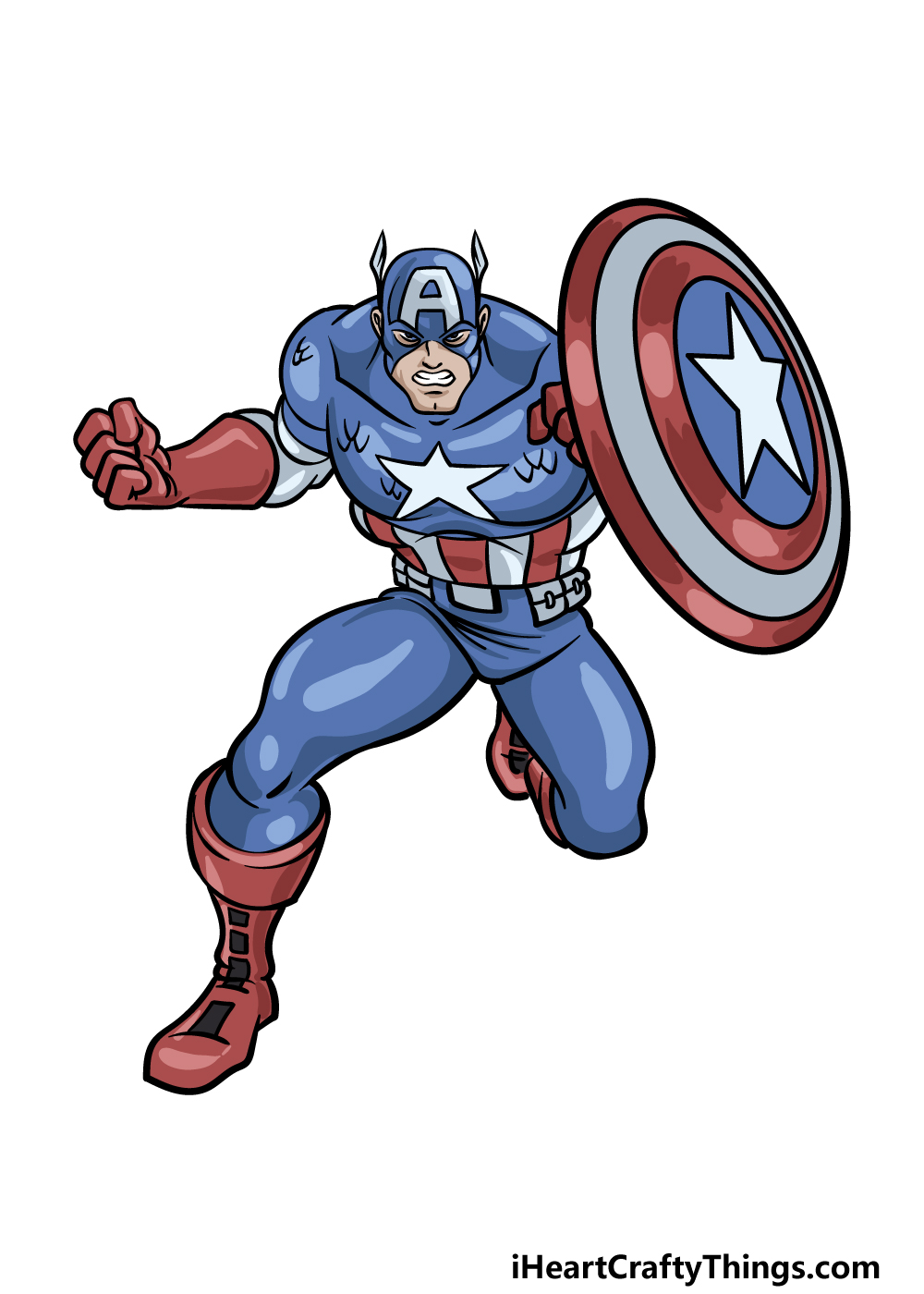 Captain America Cartoon Drawing Beautiful Art Drawing Skill Captain America Cartoon Drawing Beautiful Art Drawing Skill