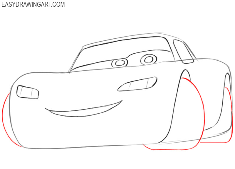 Car Simple Drawing Creative Art