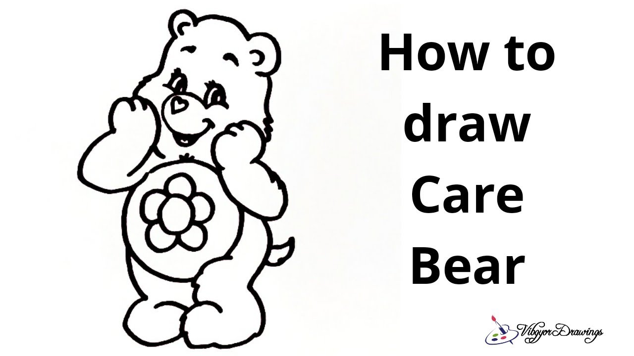 Care Bear Drawing Amazing