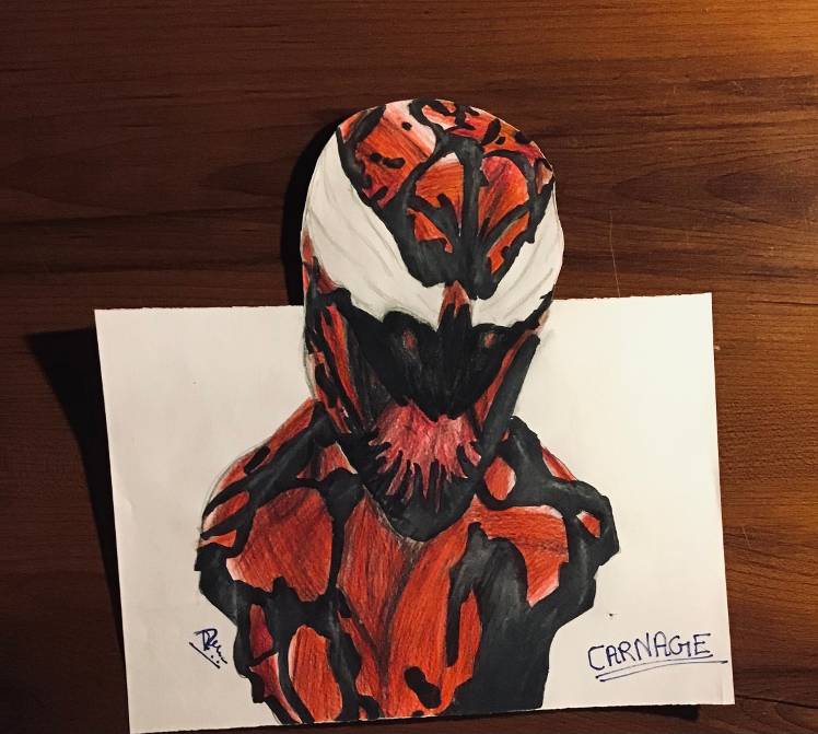 Carnage Drawing Pic