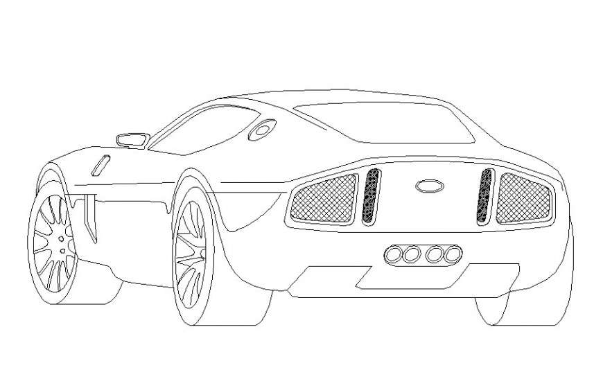 Cars Drawing Realistic