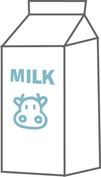 Carton Milk Drawing