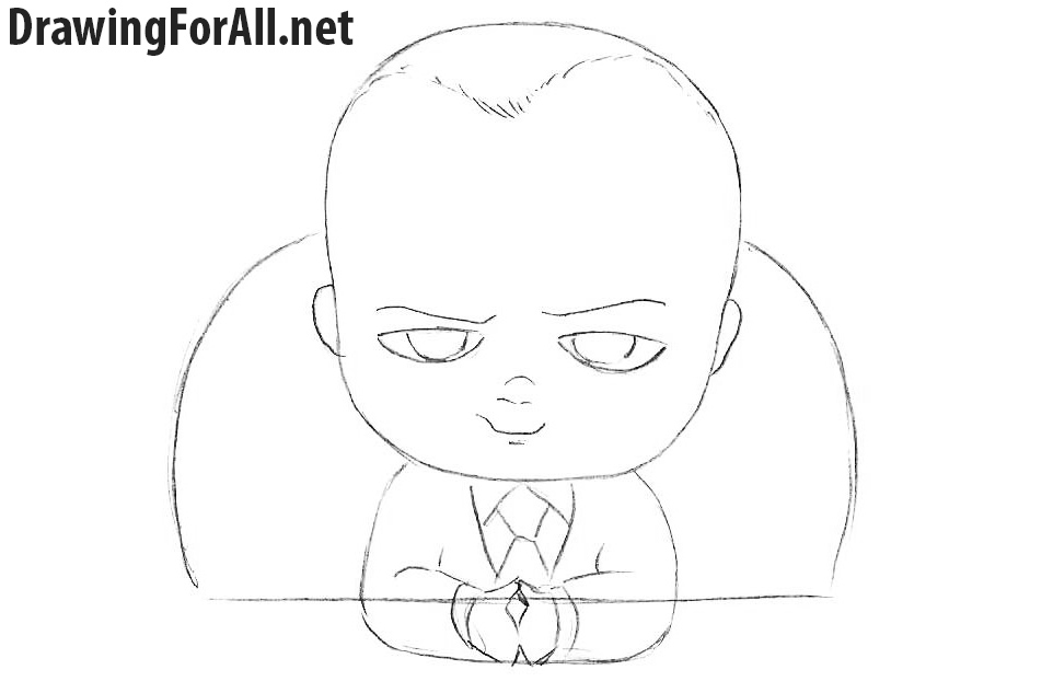 Cartoon Baby Drawing Art