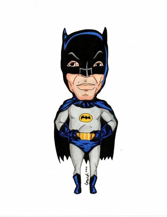 Cartoon Batman Drawing Art