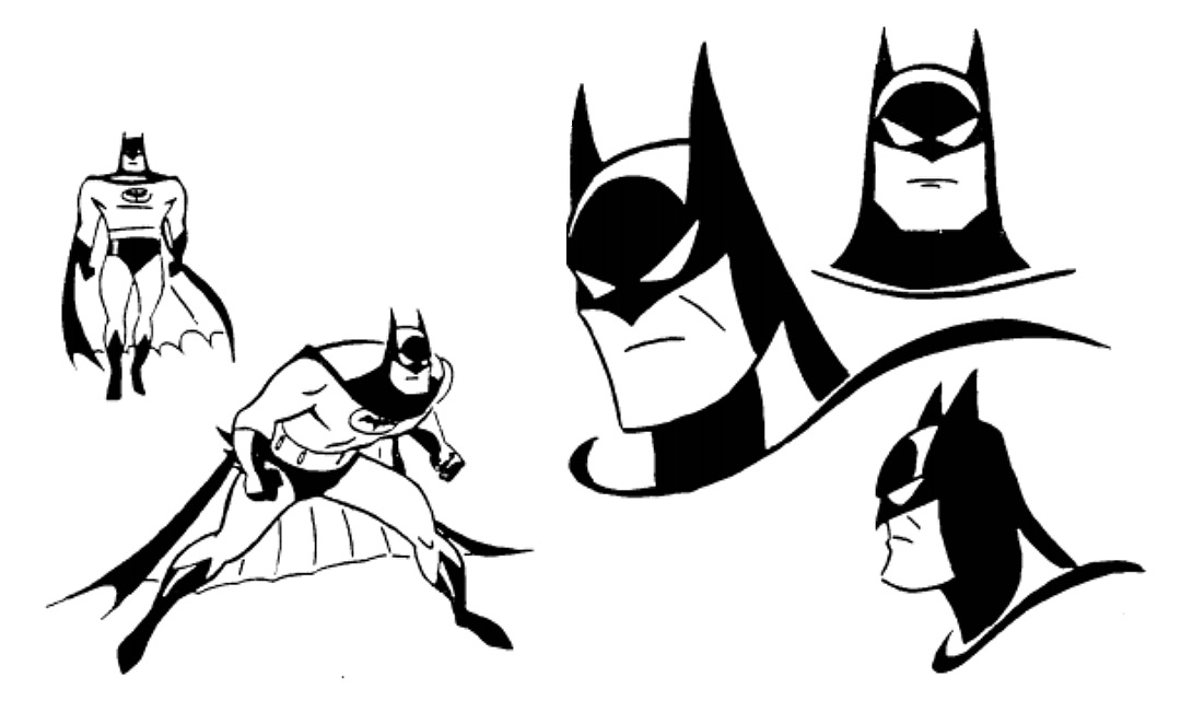 Cartoon Batman Drawing Pics