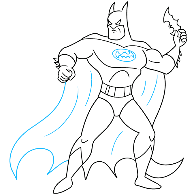 Cartoon Batman Drawing Pictures