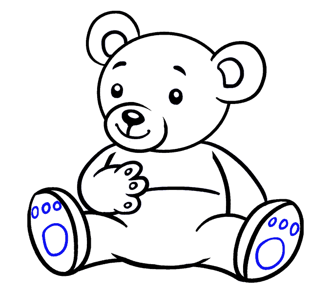 Cartoon Bear Drawing Art