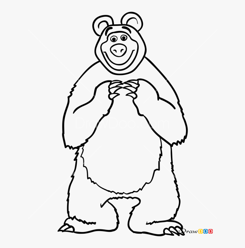 Cartoon Bear Drawing