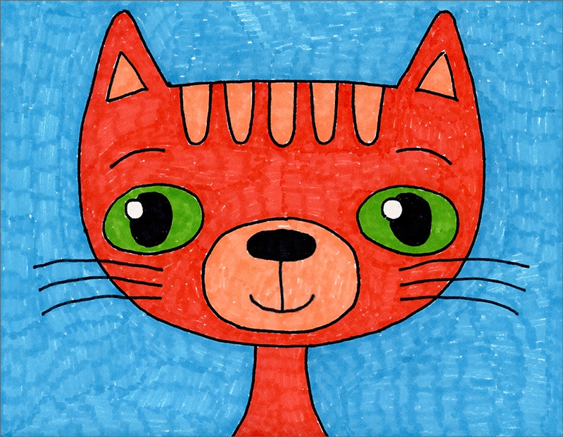 Cartoon Cat Drawing Pics