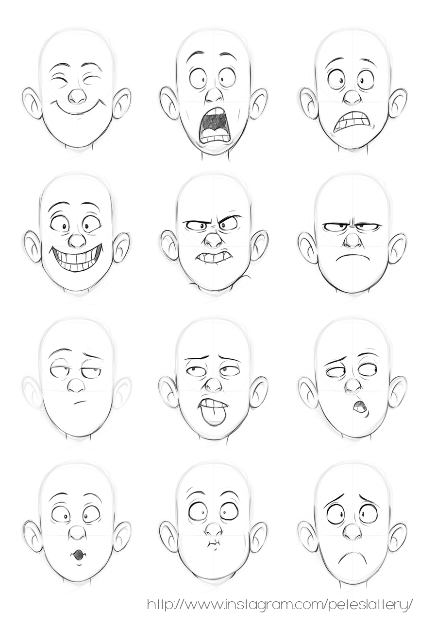 Cartoon Faces Best Drawing