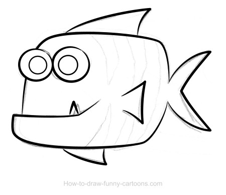 Cartoon Fish Drawing Images