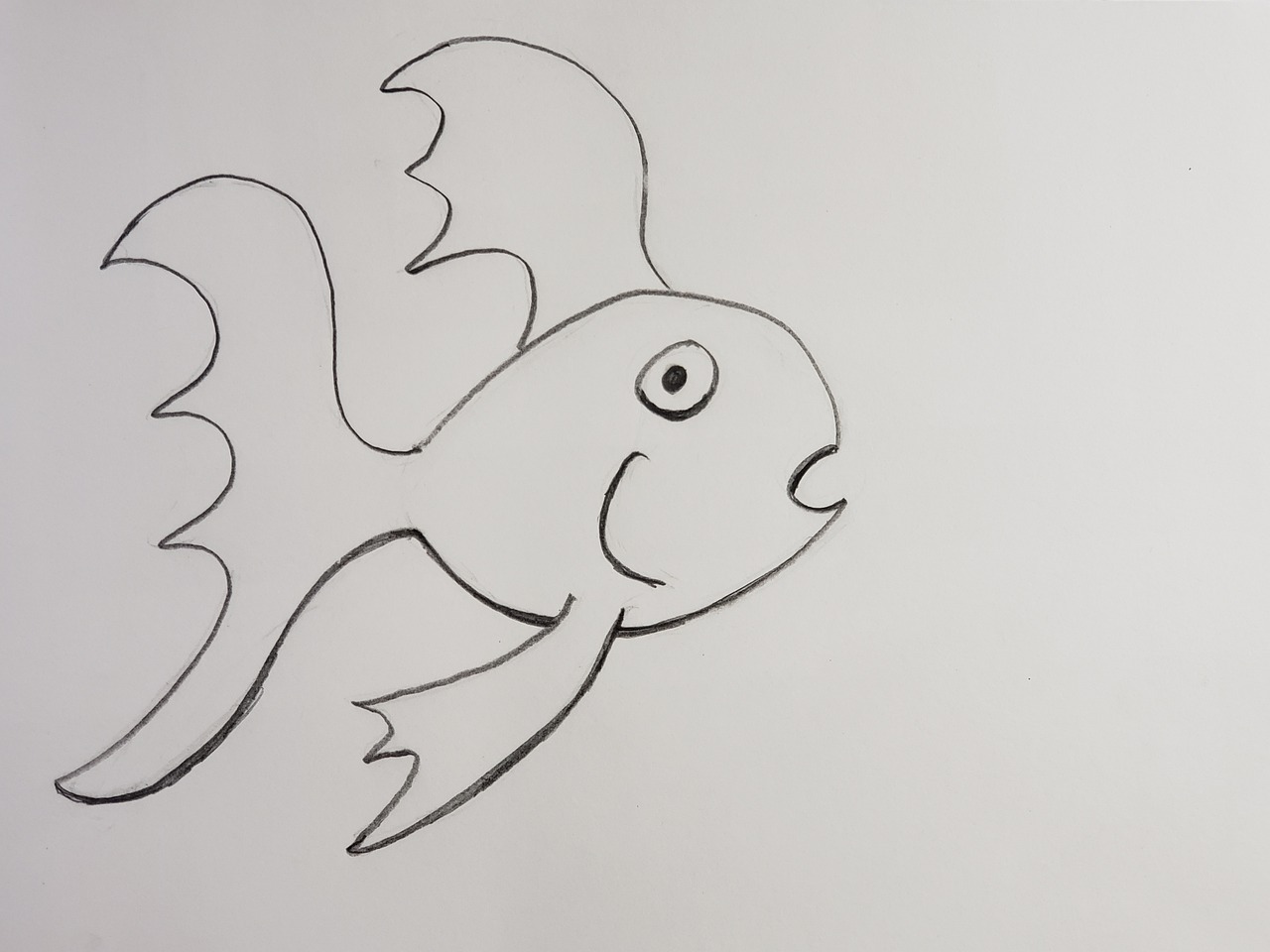 Cartoon Fish Drawing Picture