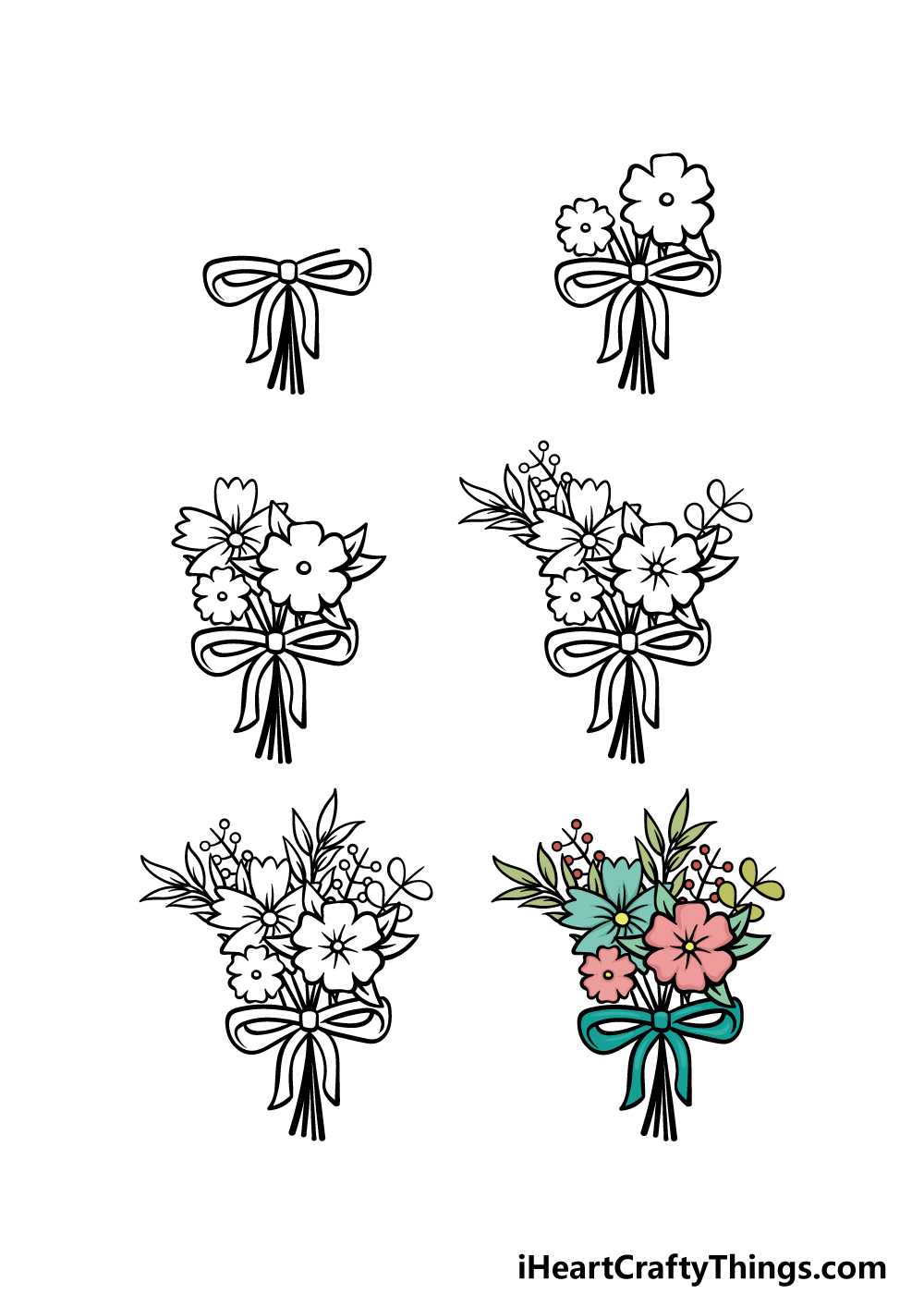 Cartoon Flower Drawing Image
