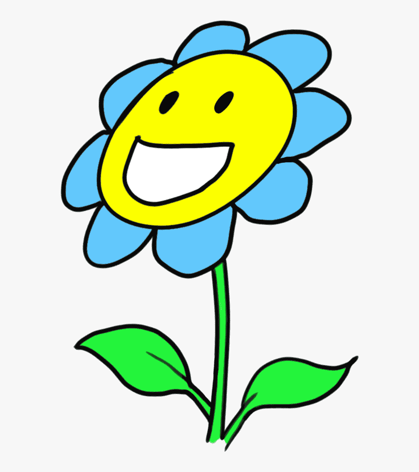 Cartoon Flower Drawing Photo