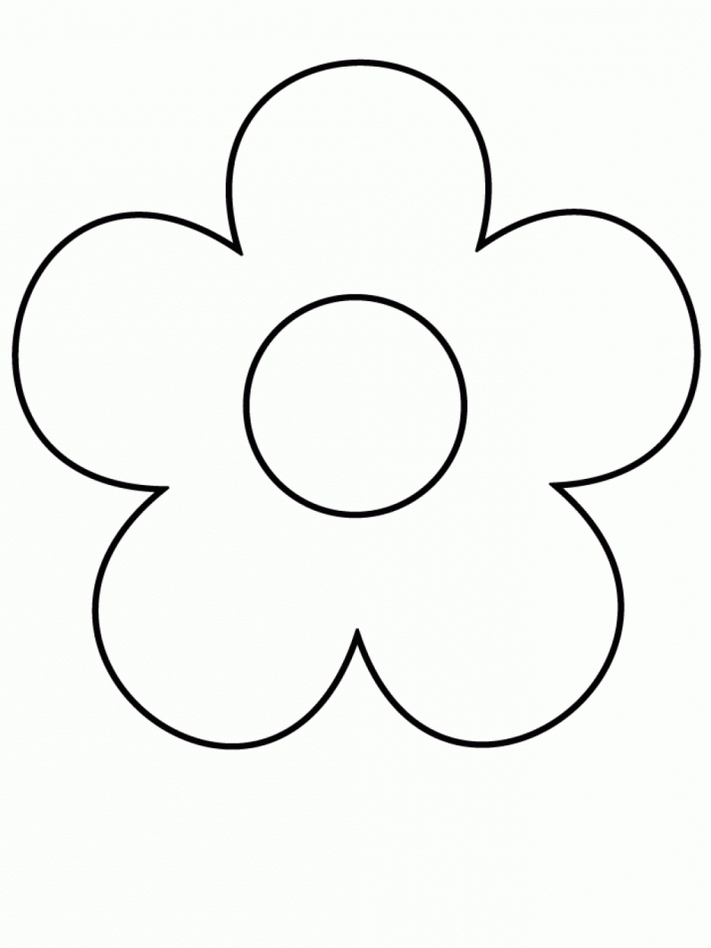 How To Draw Easy Flowers For Kids Pictures Of Flower Drawings Clipartsco