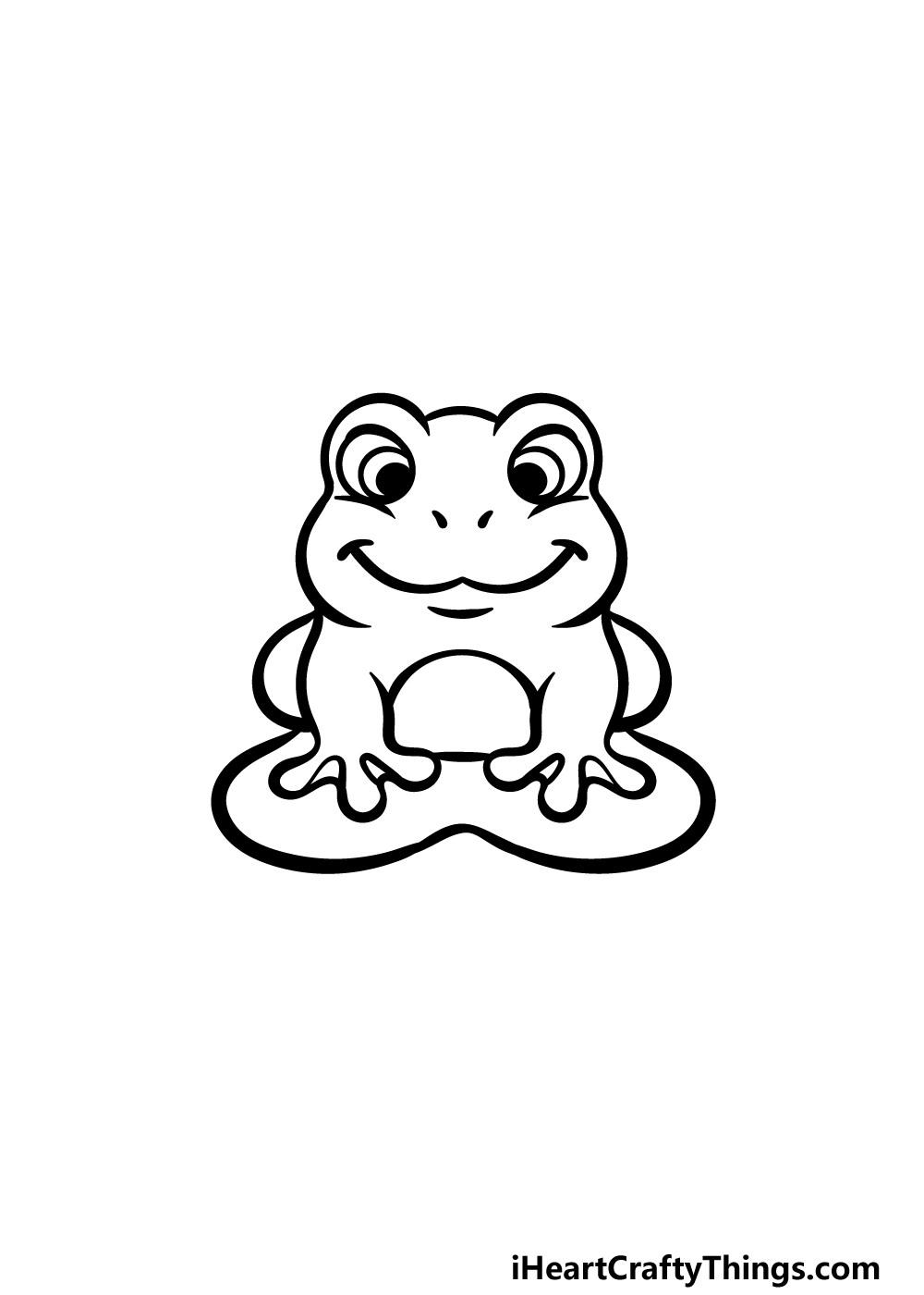 Cartoon Frog Drawing Picture