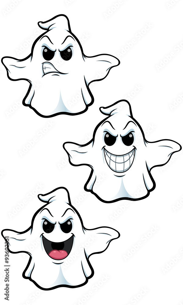 Cartoon Ghost Drawing Picture