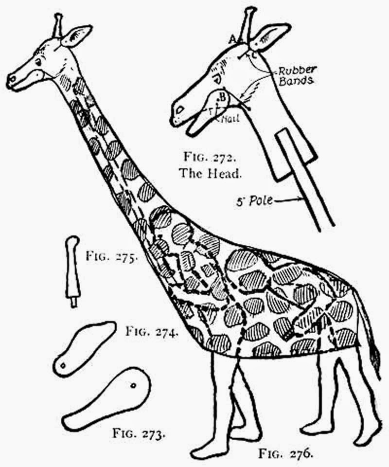 Cartoon Giraffe Drawing Photo