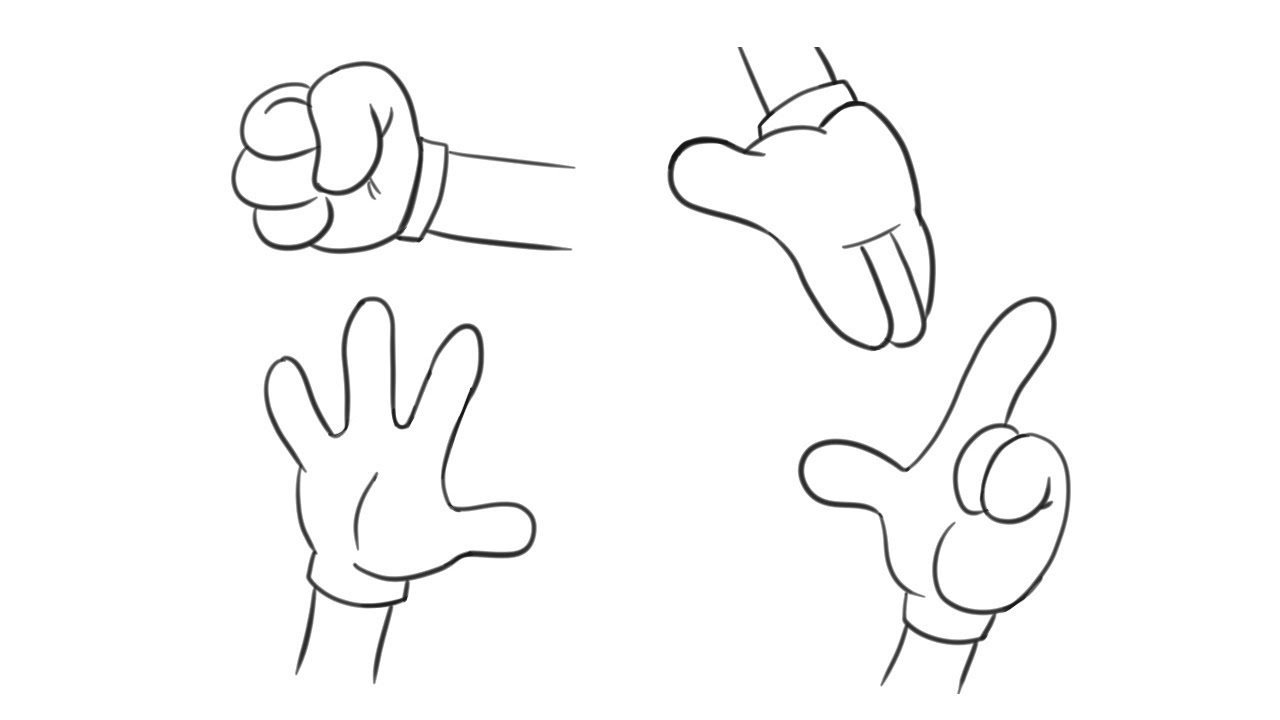 Cartoon Hand Drawing