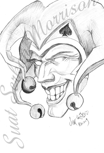 Cartoon Joker Drawing Pics