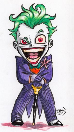 Cartoon Joker Drawing Realistic