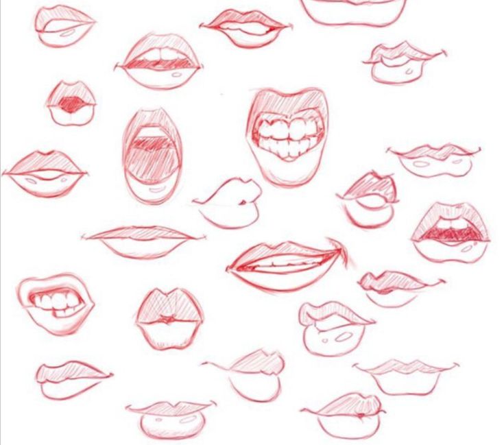 Cartoon Mouth Drawing Pics