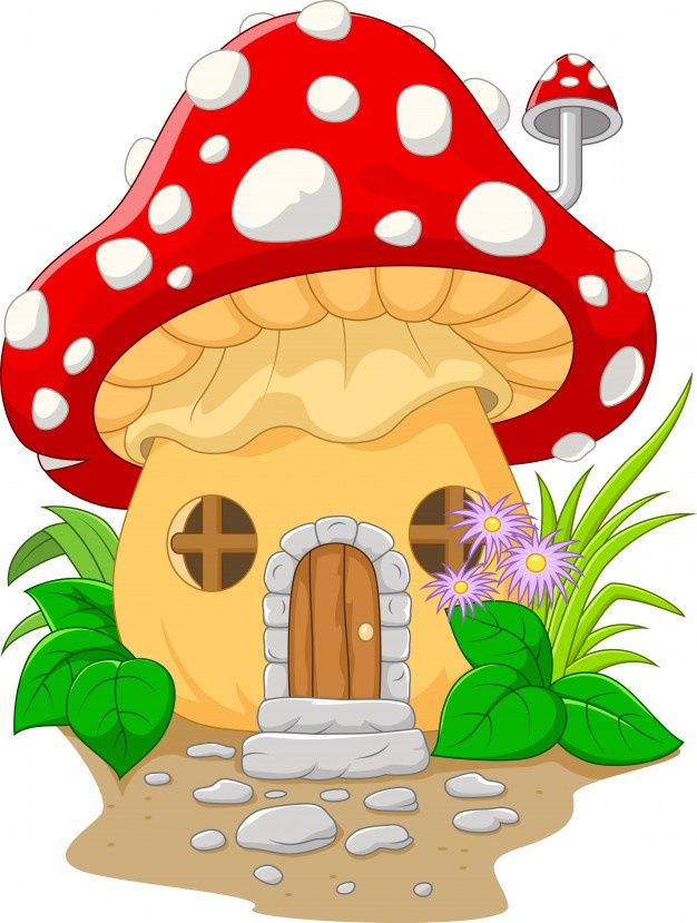 Cartoon Mushroom Drawing Picture