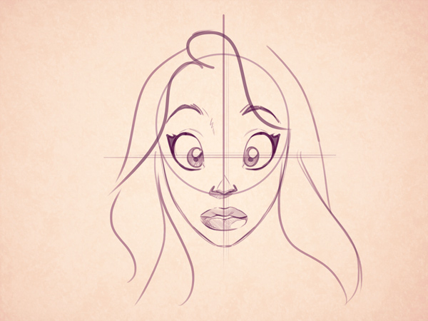 Cartoon Nose Drawing Picture
