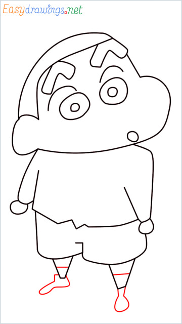 Masao Sato From Shinchan Drawing Easy - Cartoon Drawing