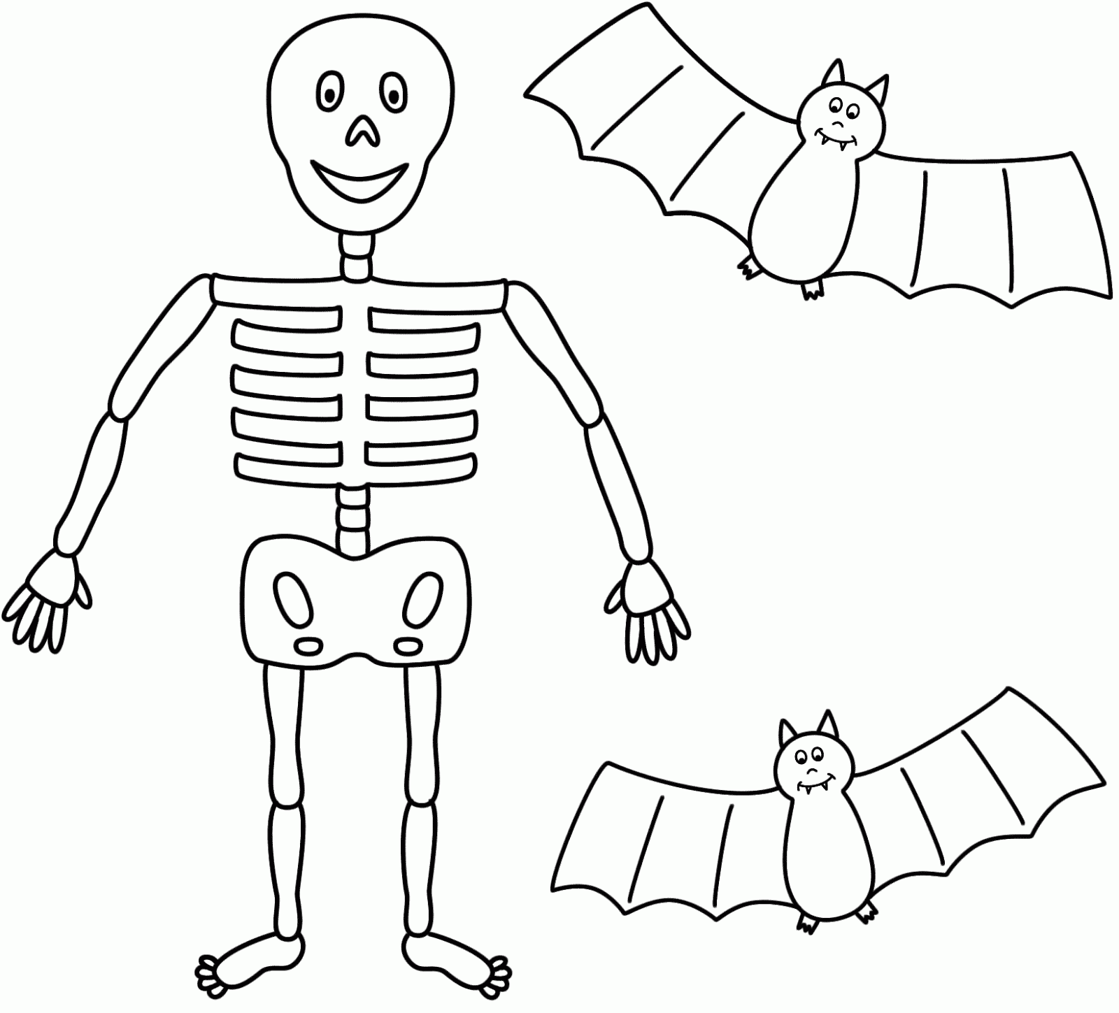 Cartoon Skeleton Drawing Pics