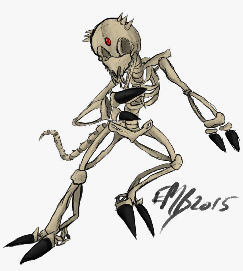 Cartoon Skeleton Drawing Picture